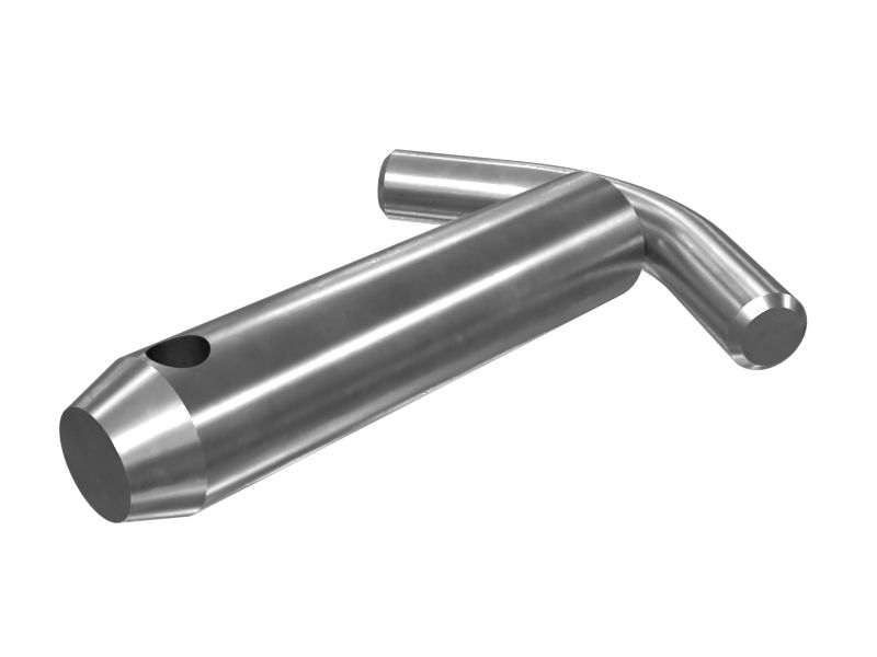 222-7411:Длинный палец рычажного механизма 224,00 мм