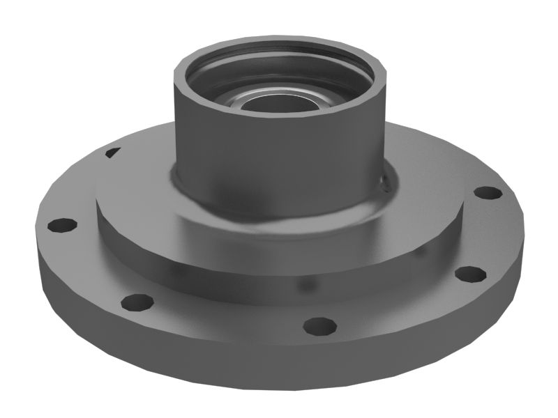357-0285:Блок оси направляющего колеса
