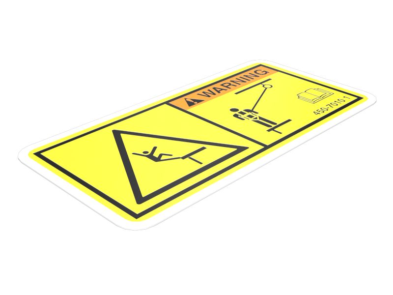 450-7010:НАКЛЕЙКА ПРЕДУПРЕЖДЕНИЯ (F)