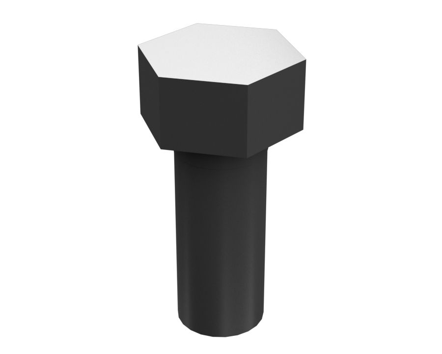 2L-1701:Болт с шестигранной головкой