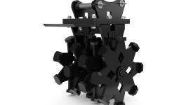 517-6981:Уплотнительное колесо 559 мм (22 дюйма) 5 т, крепление на пальцах