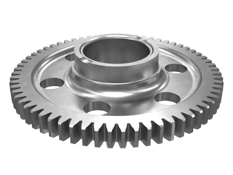 417-9605:Редуктор в сборе — ведомая шестерня