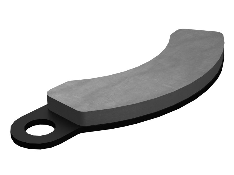 9C-0566:Тормозная накладка в сборе