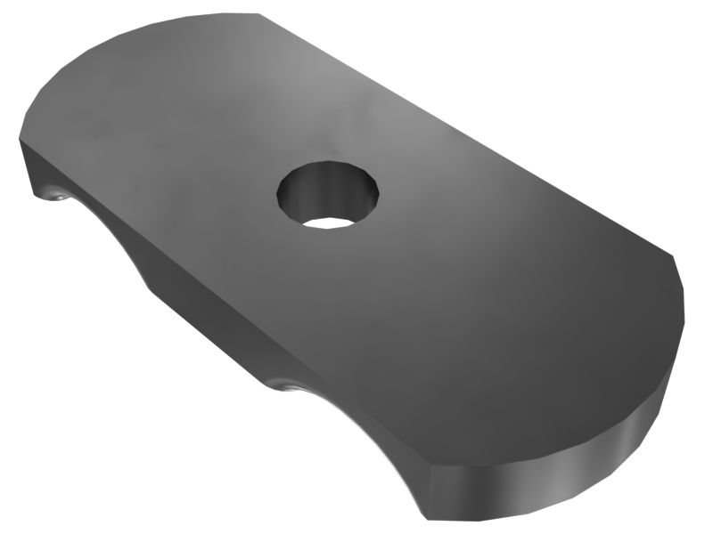 1W-9169:Хомут топливопровода длиной 28,4 мм