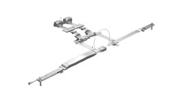 621-8141:4-точечный ремень безопасности с выдвижной катушкой