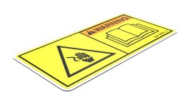 224-9830:Предупреждающая табличка об опасности поражения электрическим током