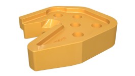 8J-7210:Направляющая с правой стороны для подъема чаши скребка