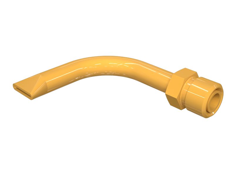 3T-0040:Стальная трубка редуктора отбора мощности, наружный диаметр 7,94 мм