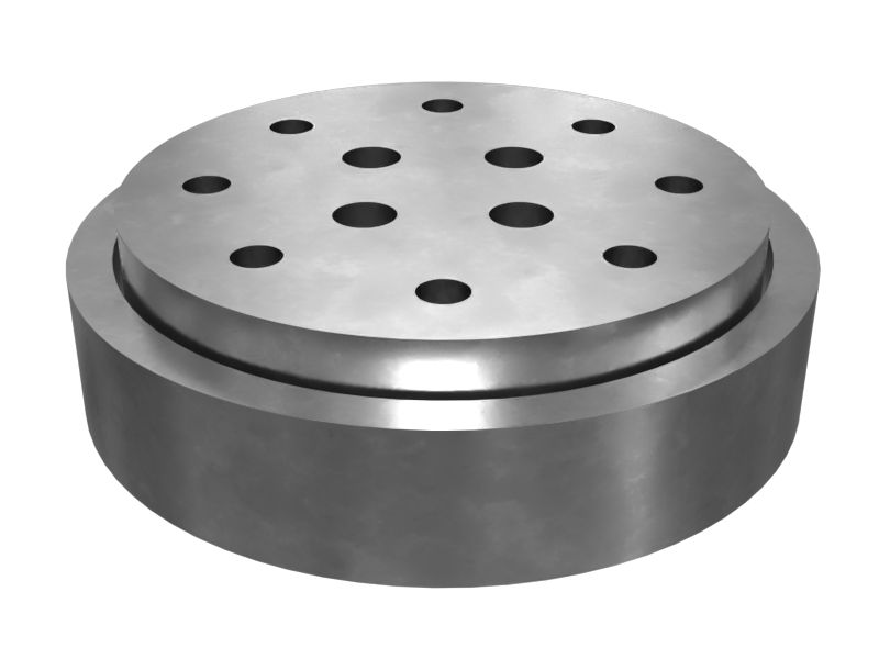 373-2439:Стопорная пластина для крепления на восемь болтов толщиной 30 мм