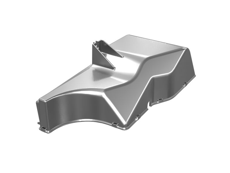 359-1581:Корпус нагнетательного вентилятора кабины длиной 551 мм