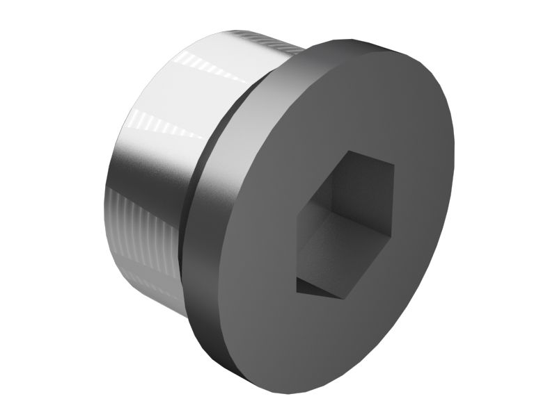 9S-8009:1 Заглушка с шестигранной резьбой 3/16-12