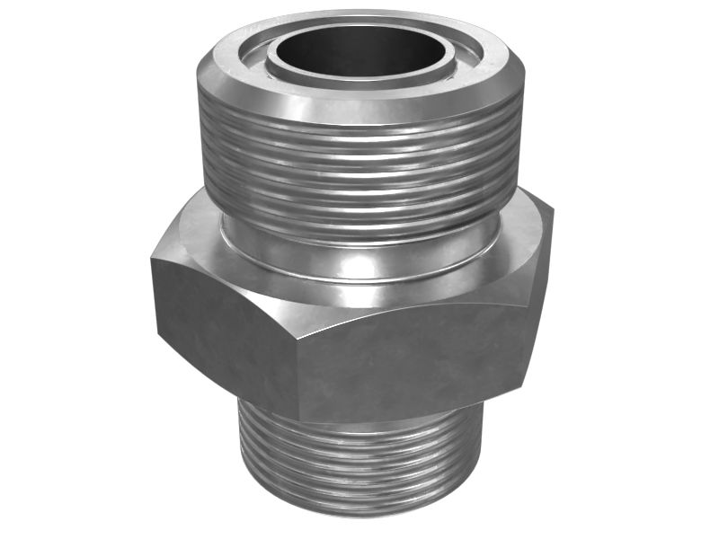 086-2746:Прямой переходник с шестигранной головкой 1-3/16-12 X G 3/4-14