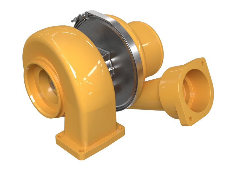 0R-7075:БЛОК ТУРБОКОМПРЕССОРА