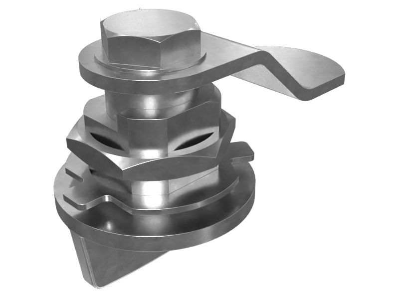 203-6066:Фиксированная рукоятка с кулачковой защелкой на четверть оборота