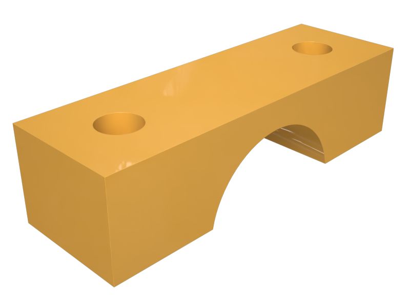 123-4586:Зажимная колодка