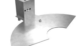 425-1781:Крышка цилиндра подвески, правая