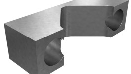 8X-1852:Корпус зажима для одной трубки с внутренним диаметром 16,00 мм