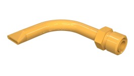 3T-0040:Стальная трубка редуктора отбора мощности, наружный диаметр 7,94 мм