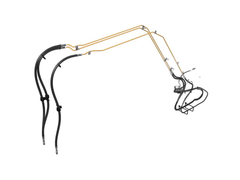 606-3625:Комплект гидравлических устройств для быстрой смены навесного оборудования — длинная рукоять