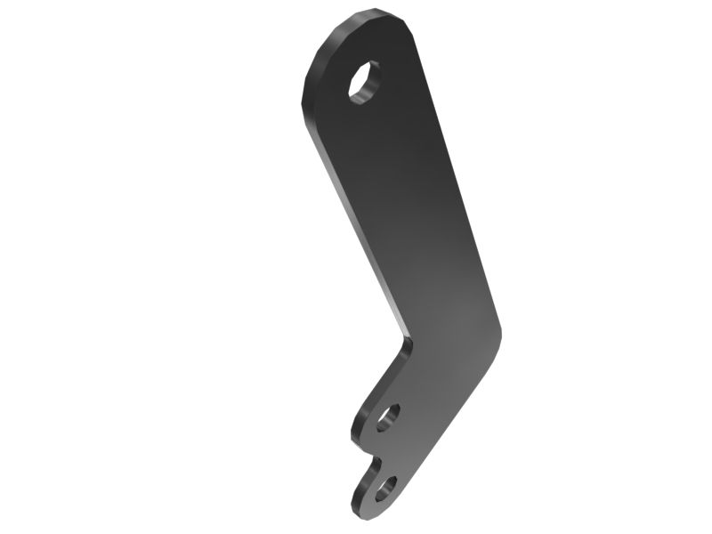 422-3186:Монтажный кронштейн датчика проводки толщиной 3 мм