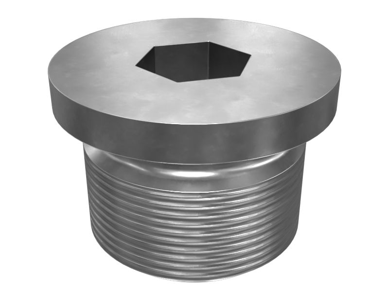 304-3891:Заглушка с шестигранной резьбой 9/16-18