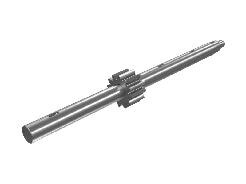 129-8425:Вал масляного насоса