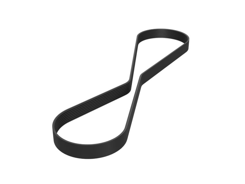 284-9008:Поликлиновый ремень длиной 1410 мм