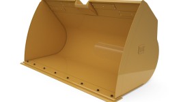 498-0036:Ковш 3,0 м3 (3,9 ярда3), крепление на пальцах, режущая кромка с болтовым креплением