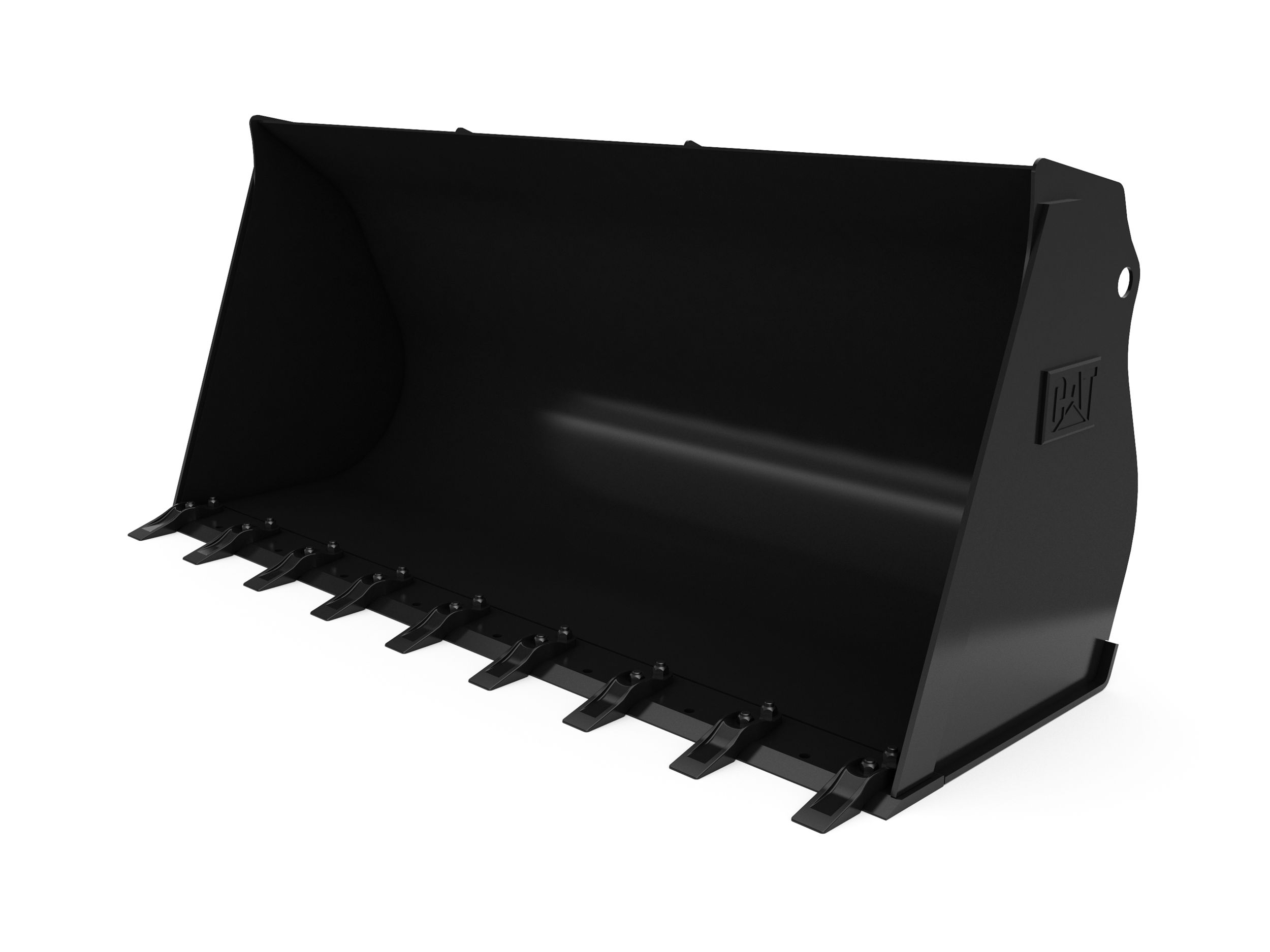 312-0123:Ковш 1,0 м3 (1,3 ярда3), устройство смены навесного оборудования мини-погрузчика, зубья с болтовым креплением