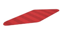 601-7339:Наклейка безопасности с красным отражателем