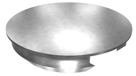 245-7901:Крышка верхней рамы шасси с наружным диаметром 53 мм