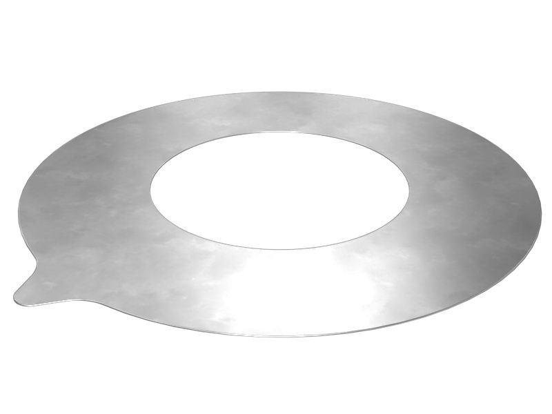 151-0653:Стальная регулировочная прокладка толщиной 0,5 мм