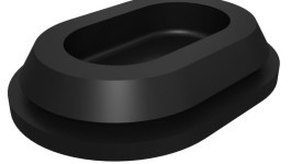 8X-8055:Безрезьбовая овальная заглушка длиной 53 мм