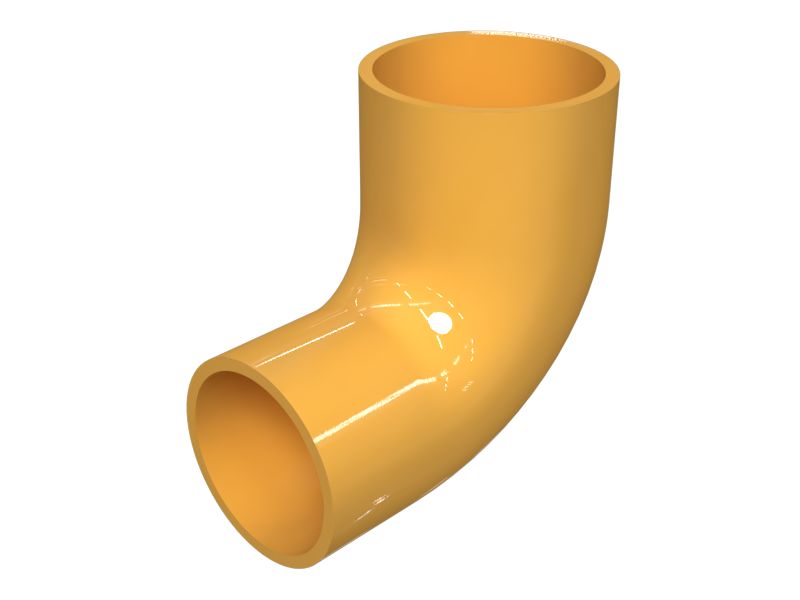 361-3770:Коленчатый патрубок 90 градусов для трубопроводов охлаждающей жидкости