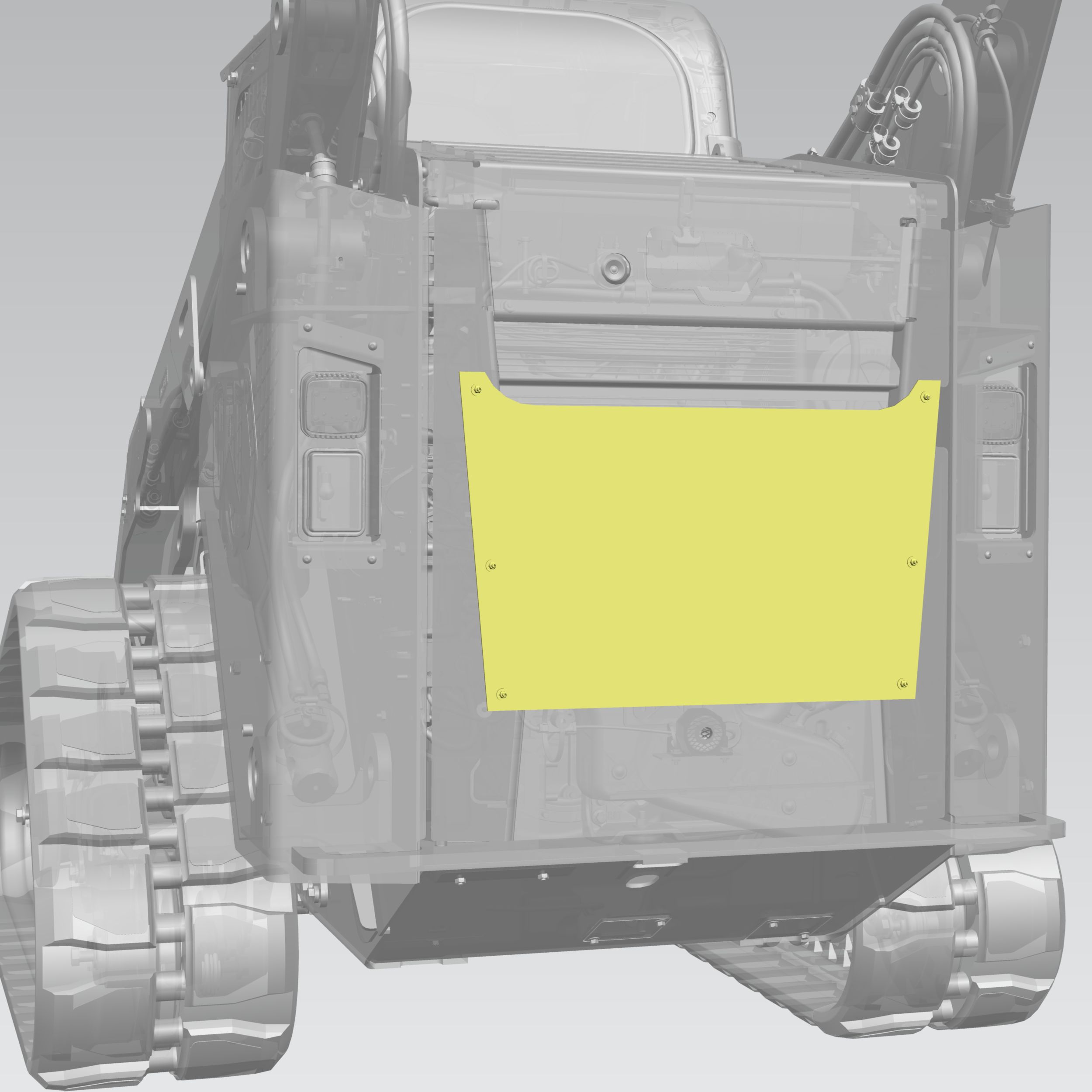541-3141:Крышка дверцы для зимних условий
