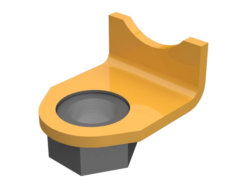 9S-1240:Приварная гайка кронштейна