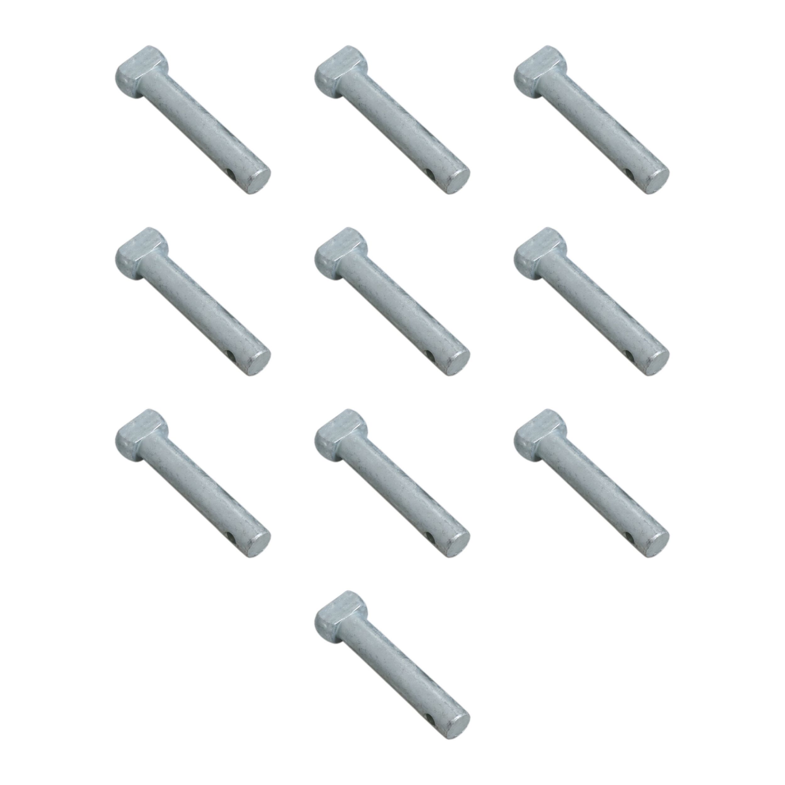 4F-0255:Палец с Т-образной головкой с поперечным отверстием, длина 72,89 мм