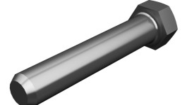 7H-7954:Болт с шестигранной головкой 3/8''-16 x 2 1/8''