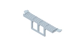 439-4630:Пластина устройства для быстрой смены навесного оборудования с электроприводом