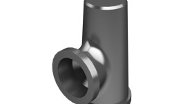 1L-4031:Тройник-переходник из ковкого чугуна