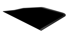 508-0789:Безопасное стекло толщиной 6,8 мм для левого заднего окна