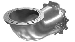 184-1613:Выпускной коленчатый патрубок