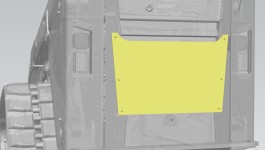 541-3141:Крышка дверцы для зимних условий