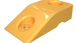 365-9526:Пластиковая направляющая поддержки капота