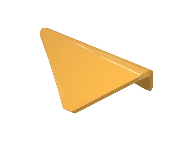 216-9140:Угловая накладка пластины козырька