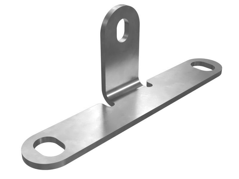 7W-3032:Кронштейн защиты гасителя