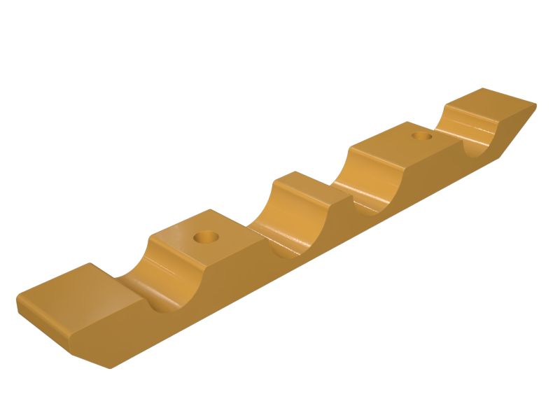 191-4852:Зажимная колодка для шлангов, толщина 20 мм