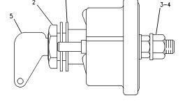 7N-0718:Выключатель "массы", 24 В