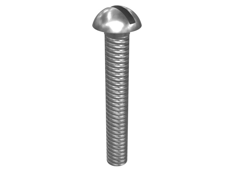 6D-6146:Винт с круглой головкой с резьбой 10-32