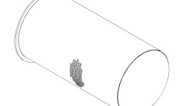 206-8818:Сетчатый фильтр гидробака